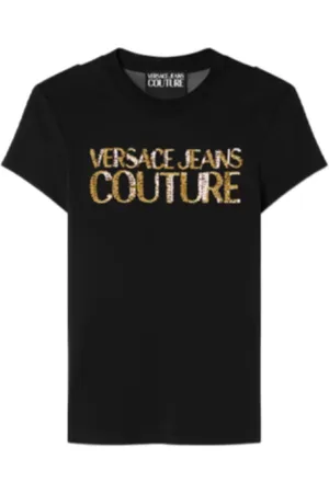VERSACE Hombre, Camisetas, Negro, Talla: S
