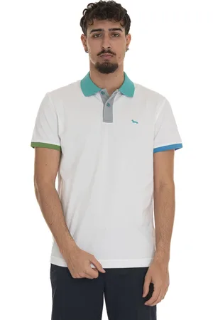 HARMONT&BLAINE Hombre, Camisetas, Blanco, Talla: 3XL