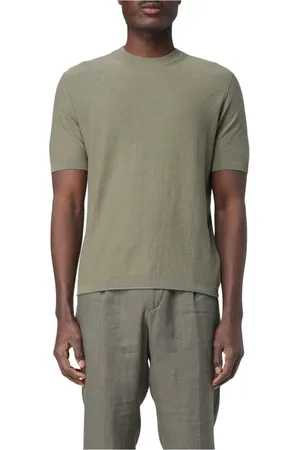 Paolo Pecora Hombre, Camisetas, Verde, Talla: L