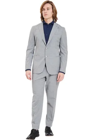Biagio Santaniello Hombre, Trajes, Gris, Talla: L