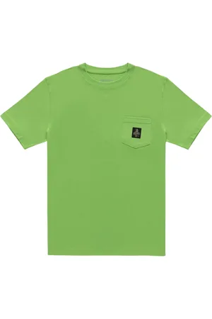 RefrigiWear Hombre, Camisetas, Verde, Talla: 2XL