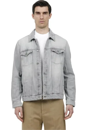 Dondup Hombre, Chaquetas, Gris, Talla: L