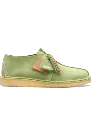 Clarks Hombre, Zapatos, Verde, Talla: 40 EU