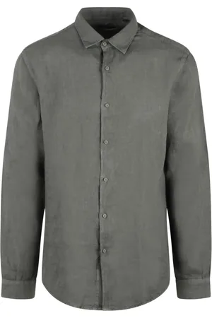 COSTUMEIN Hombre, Camisas, Verde, Talla: L
