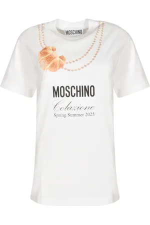 Moschino Mujer, Camisetas, Blanco, Talla: M