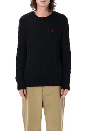 Ralph Lauren Hombre, Jerseys, Negro, Talla: L