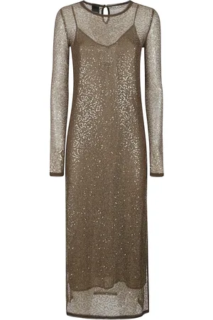 Pinko Mujer, Vestidos, Verde, Talla: M