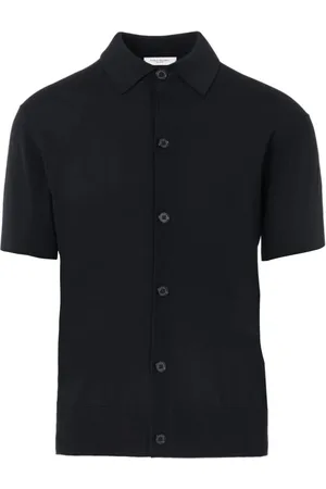 Paolo Pecora Hombre, Camisas, Negro, Talla: M
