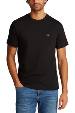 Calvin Klein Hombre, Camisetas, Negro, Talla: M