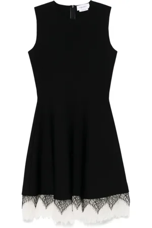 Alexander McQueen Mujer, Vestidos, Negro, Talla: S