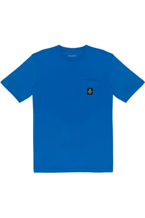 RefrigiWear Hombre, Camisetas, Azul, Talla: 2XL