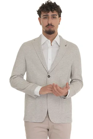 PAOLONI Hombre, Chaquetas, Gris, Talla: M
