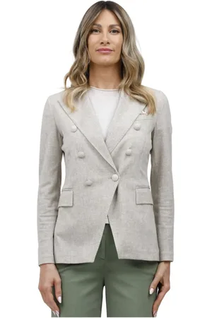 Circolo Mujer, Chaquetas, Gris, Talla: L