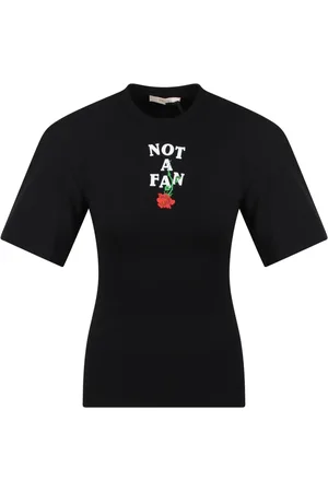 SSHEENA Mujer, Camisetas, Negro, Talla: M