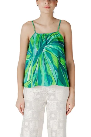 ONLY Mujer, Camisetas, Verde, Talla: S