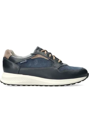 Mephisto Hombre, Zapatos, Azul, Talla: 40 1/2 EU
