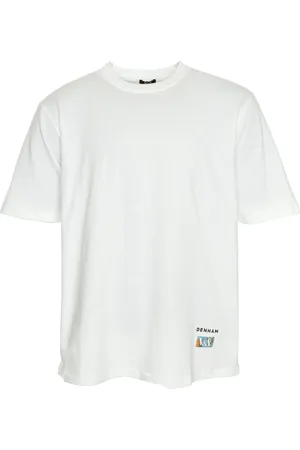 Denham Hombre, Camisetas, Blanco, Talla: 2XL