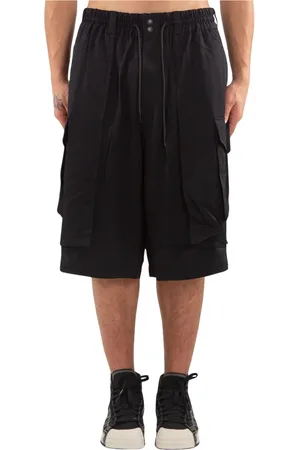 Y-3 Hombre, Pantalones cortos, Negro, Talla: L