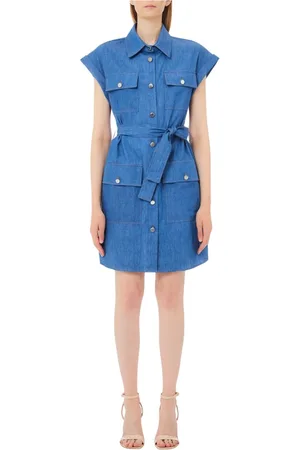 Liu Jo Mujer, Vestidos, Azul, Talla: M