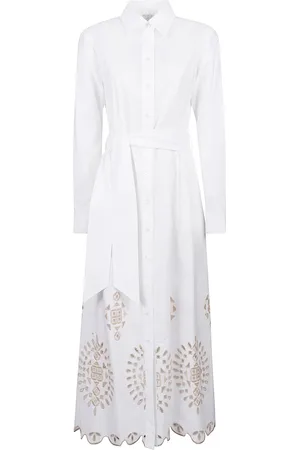 ELEVENTY Mujer, Vestidos, Blanco, Talla: M