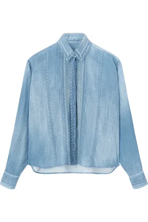 ERMANNO SCERVINO Mujer, Blusas y Camisas, Azul, Talla: M