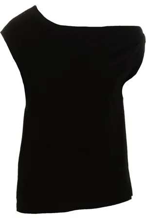 Norma Kamali Mujer, Camisetas, Negro, Talla: S