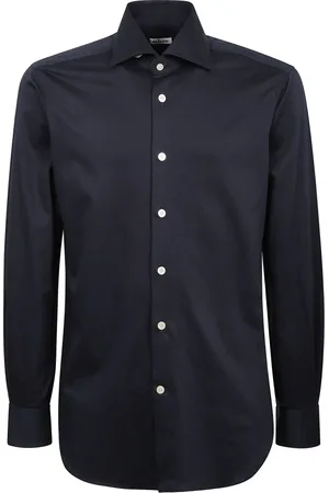 Kiton Hombre, Camisas, Azul, Talla: M