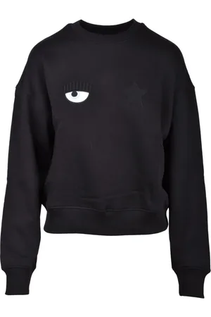 Chiara Ferragni Mujer, Sudaderas, Negro, Talla: S