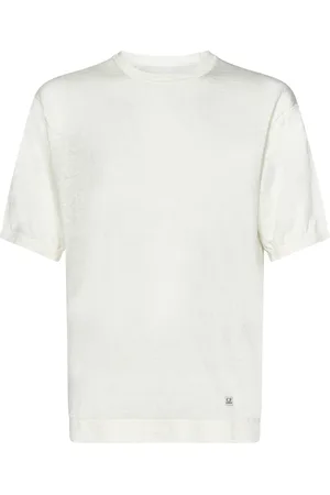 C.P. Company Hombre, Camisetas, Blanco, Talla: L