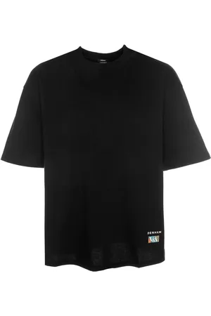 Denham Hombre, Camisetas, Negro, Talla: L