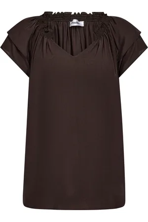 Co`Couture Mujer, Blusas y Camisas, Marrón, Talla: M