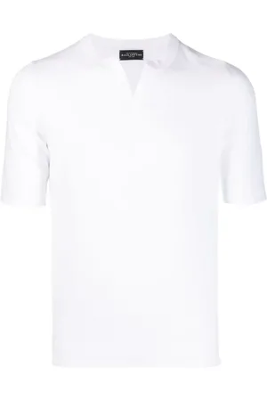 BALLANTYNE Hombre, Camisetas, Blanco, Talla: 2XL