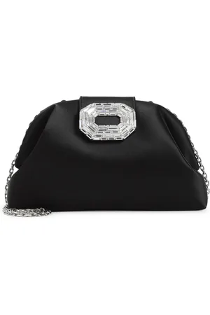 Amina Muaddi Mujer, Bolsos, Negro, Talla: ONE Size