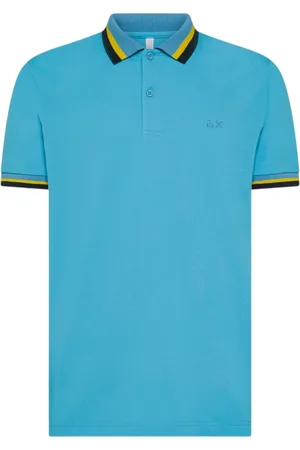 sun68 Hombre, Camisetas, Azul, Talla: XL