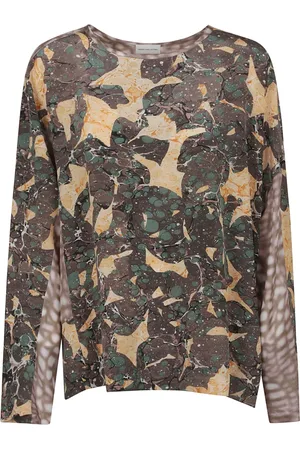 DRIES VAN NOTEN Mujer, Blusas y Camisas, Marrón, Talla: M