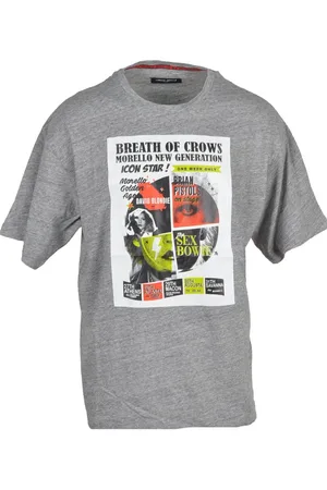 FRANKIE MORELLO Hombre, Camisetas, Gris, Talla: L