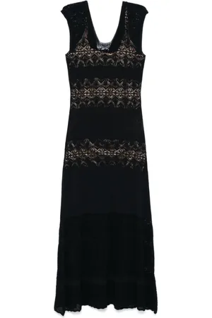 Twin-Set Mujer, Vestidos, Negro, Talla: XS
