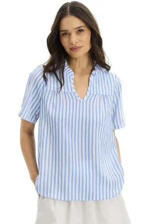 In Front Mujer, Blusas y Camisas, Azul, Talla: M