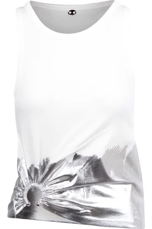 Paco rabanne Mujer, Camisetas, Blanco, Talla: M