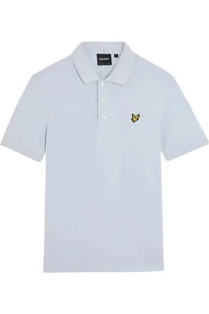 Lyle & Scott Hombre, Camisetas, Azul, Talla: L