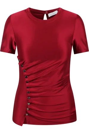 Paco rabanne Mujer, Camisetas, Rojo, Talla: S