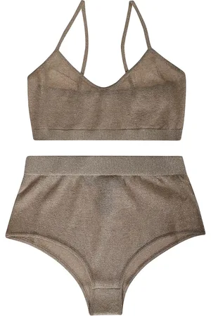 FEDERICA TOSI Mujer, Trajes de baño, Marrón, Talla: S