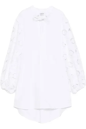 Dondup Mujer, Vestidos, Blanco, Talla: M