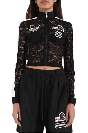 Pinko Mujer, Chaquetas, Negro, Talla: L