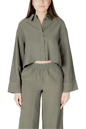 ONLY Mujer, Blusas y Camisas, Verde, Talla: M