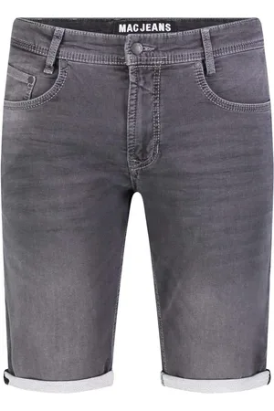 Mac Hombre, Pantalones cortos, Gris, Talla: W30