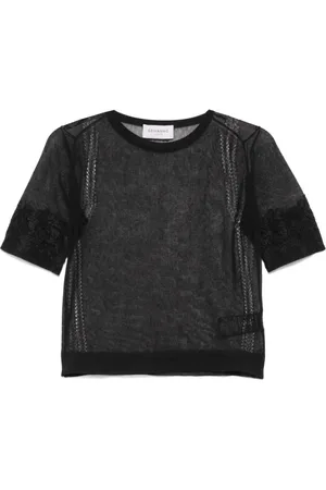 ERMANNO SCERVINO Mujer, Camisetas, Negro, Talla: M