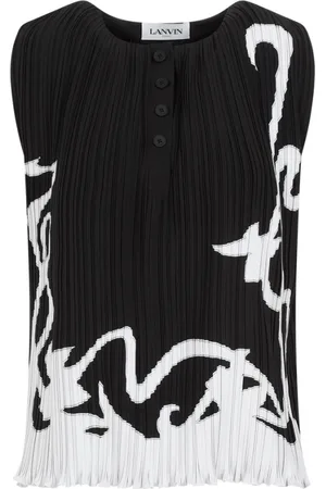 Lanvin Mujer, Camisetas, Negro, Talla: S