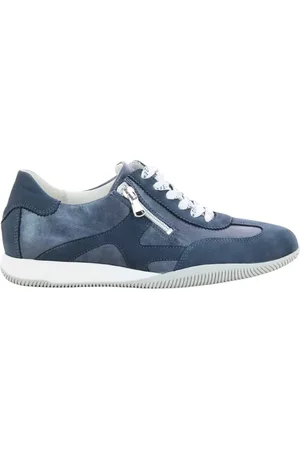 Waldläufer Mujer, Zapatos, Azul, Talla: 38 EU