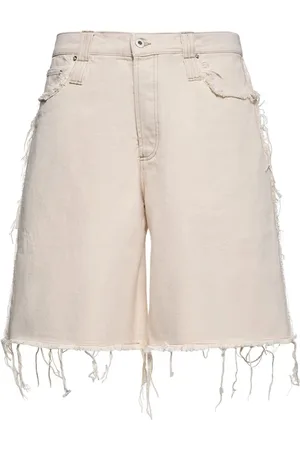 Federico Cina Hombre, Pantalones cortos, Blanco, Talla: M